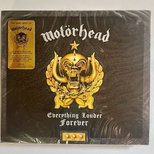 Motorhead – Everything Louder Forever Best Of Motorhead Double Compact Disc NEW